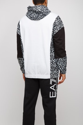 Sweat à capuche - Blanc - EA7