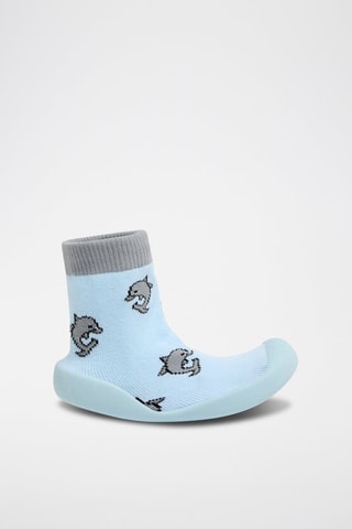 Chaussons-chaussettes - Ciel