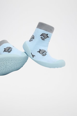 Chaussons-chaussettes - Ciel