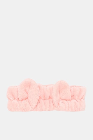 Fascia per trucco con orecchie - Rosa