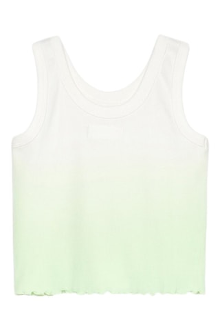 Débardeur dip and dye - Blanc