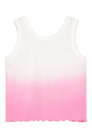Débardeur dip and dye - Blanc
