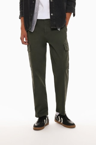 Pantaloni cargo - Verde