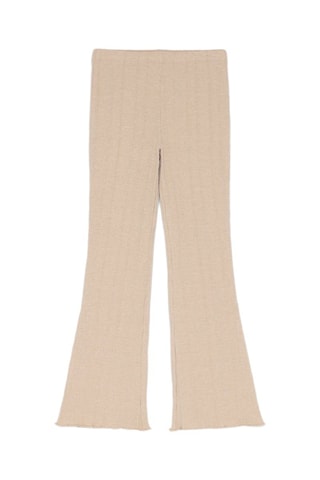 Pantaloni flare - Cammello
