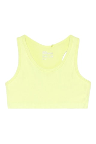 Crop top - Vert fluo