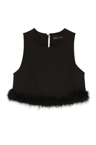 Crop top - Noir