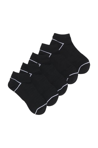 5 paia di calze - Nero