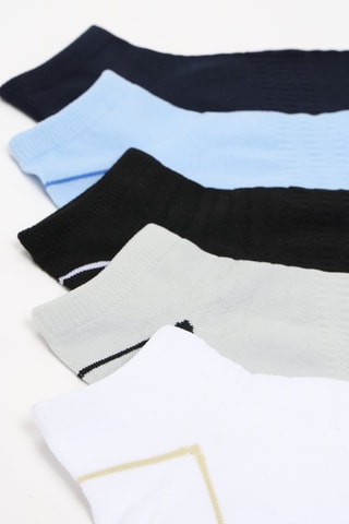 5 paires de chaussettes - Blanc et noir