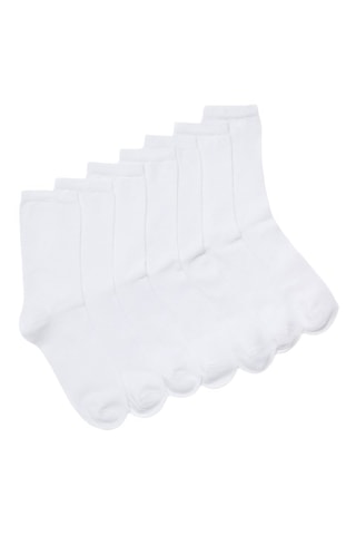 7 paia di calze - Bianco