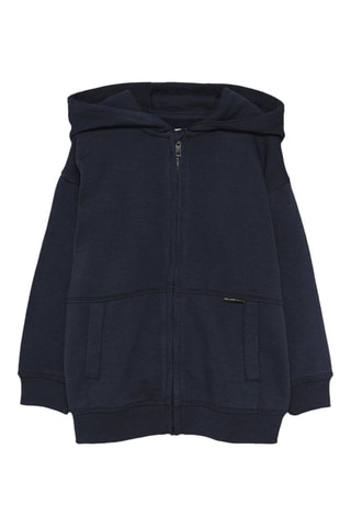 Felpa con cappuccio - Navy