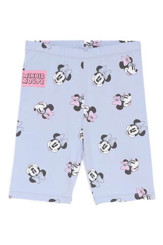 Cycliste Minnie Disney - Bleu clair