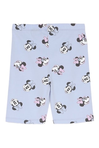 Cycliste Minnie Disney - Bleu clair