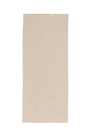 Jupe taille haute - Beige chiné