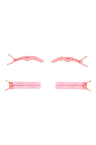 4 pinces à cheveux - Rose