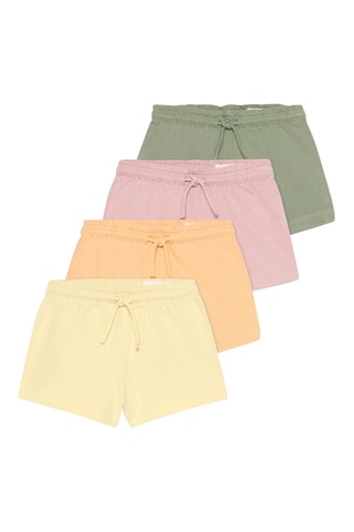 4 shorts - Giallo e arancione