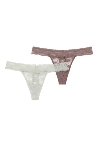 2 strings - Vert d’eau et taupe