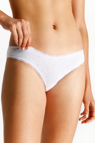 3 slip - Bianco