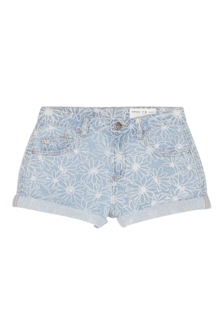 Short en jean - Ciel