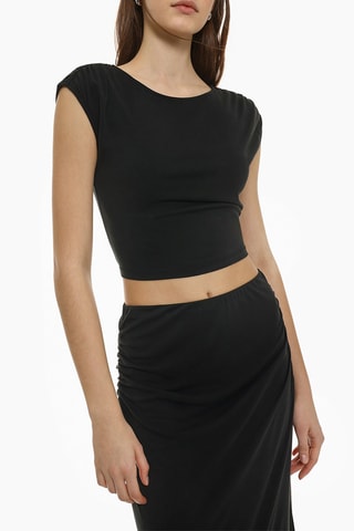 Crop top - Noir