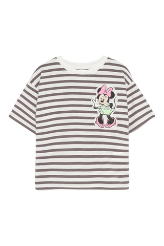 T-shirt Minnie Disney - Blanc