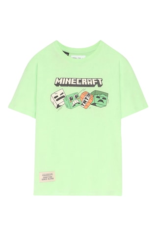 T-shirt Minecraft - Vert clair