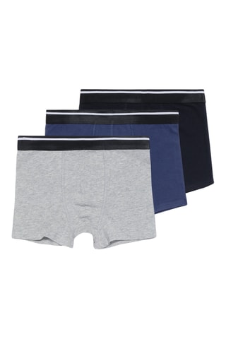 3 parigamba - Grigio chiaro melange e navy