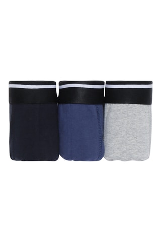3 parigamba - Grigio chiaro melange e navy