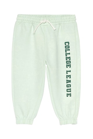 2 pantaloni sportivi - Verde chiaro e blu-grigio