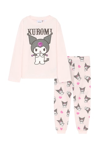 Pigiama Kuromi Hello Kitty Sanrio - Rosa