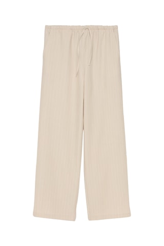 Pantalon straight - Beige clair