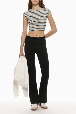 Pantalon flare - Noir