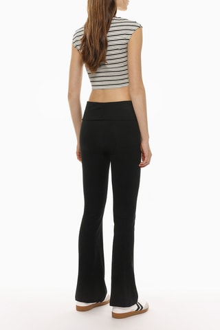 Pantalon flare - Noir