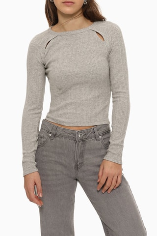 Maglia - Grigio melange