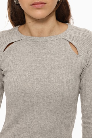 Maglia - Grigio melange