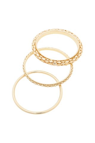 3 bracciali - Dorato