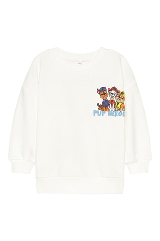 Felpa e pantaloni sportivi Paw Patrol - Bianco