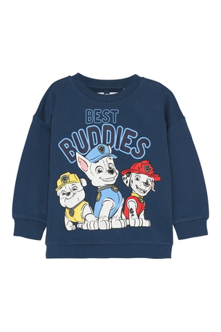 Felpa e pantaloni sportivi Paw Patrol - Blu notte e bianco