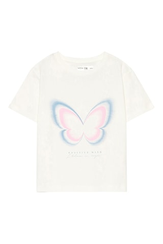 4 t-shirt - Bianco, rosa e malva