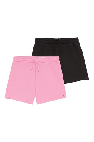 2 shorts - Rose et noir