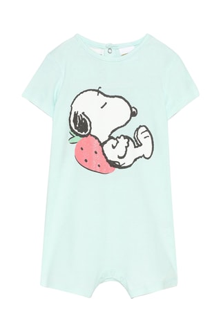 2 combinaisons Snoopy - Rose et ciel