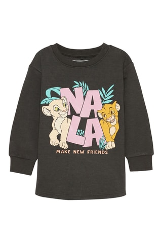 Felpa e leggings Simba e Nala Il re leone Disney - Antracite