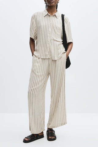 Camicia in lana - Ecrù