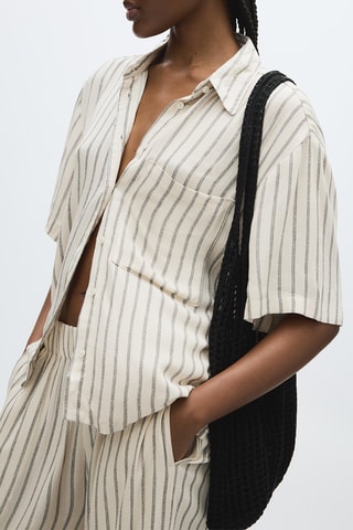Camicia in lana - Ecrù