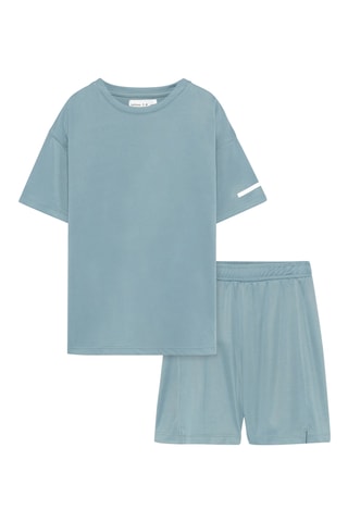 T-shirt et short - Ciel