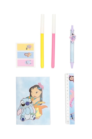 Ensemble de papeterie Stitch Lilo et Stitch Disney - 8 pièces