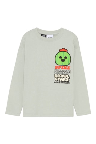 T-shirt Spike Brawl Stars - Bianco