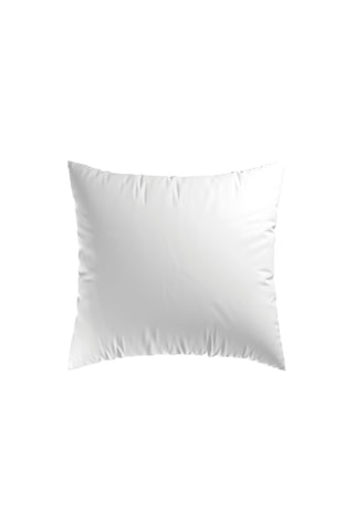 2 fundas de almohada de satén de algodón 200 hilos/cm² Aurore - Blanco y rosa