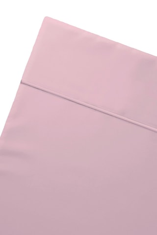 Sábana encimera de satén de algodón 80 hilos/cm² - Lila