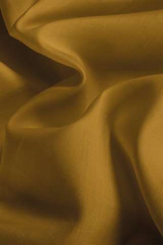 Sábana encimera de satén de algodón 80 hilos/cm² - Amarillo