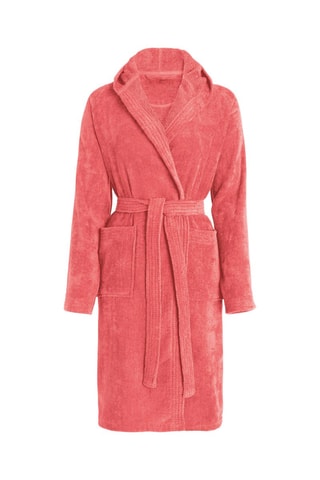 Albornoz con capucha Meadow - Rosa